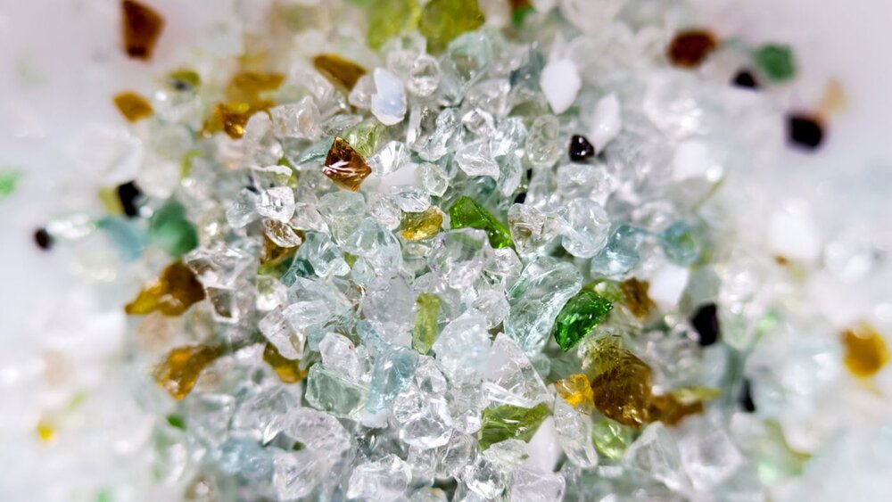 Vitroblast Gemalen Glas VB 0 (korrelmaat 0,04 &ndash; 0,18 mm)