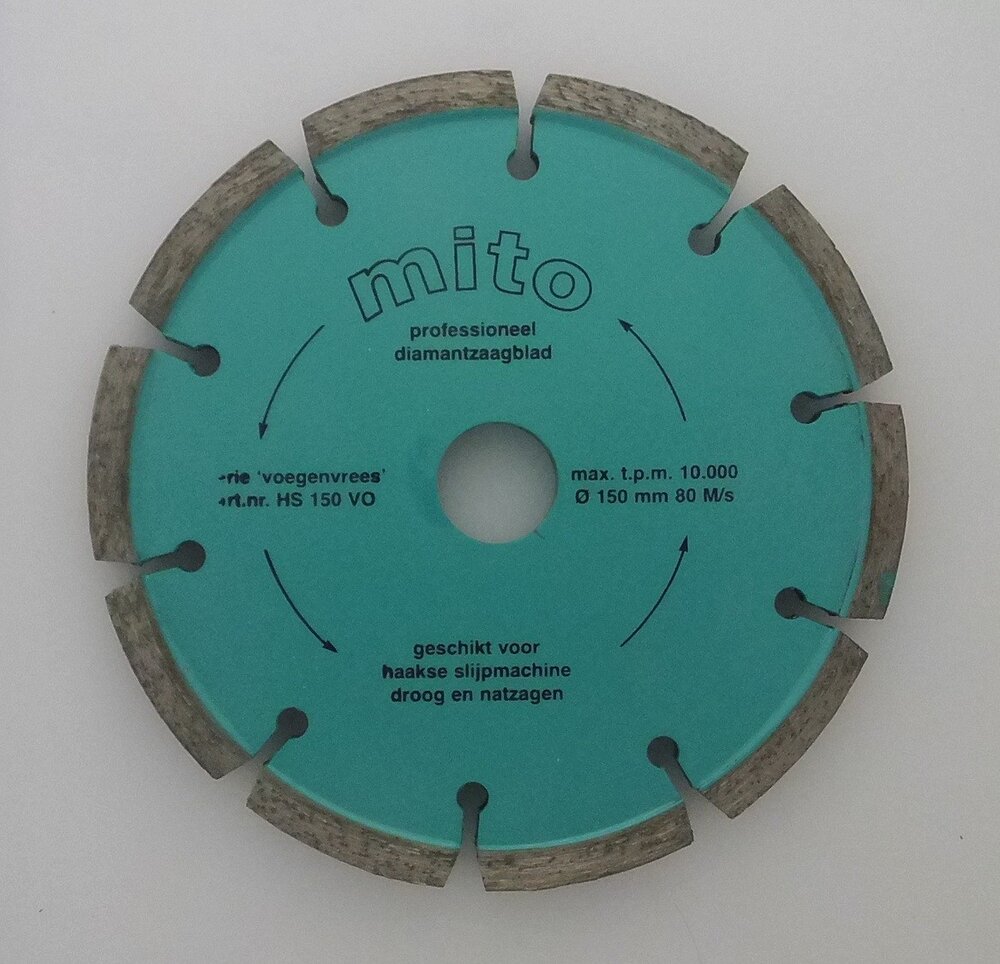 Voegenfrees 150 x 6,4 mm