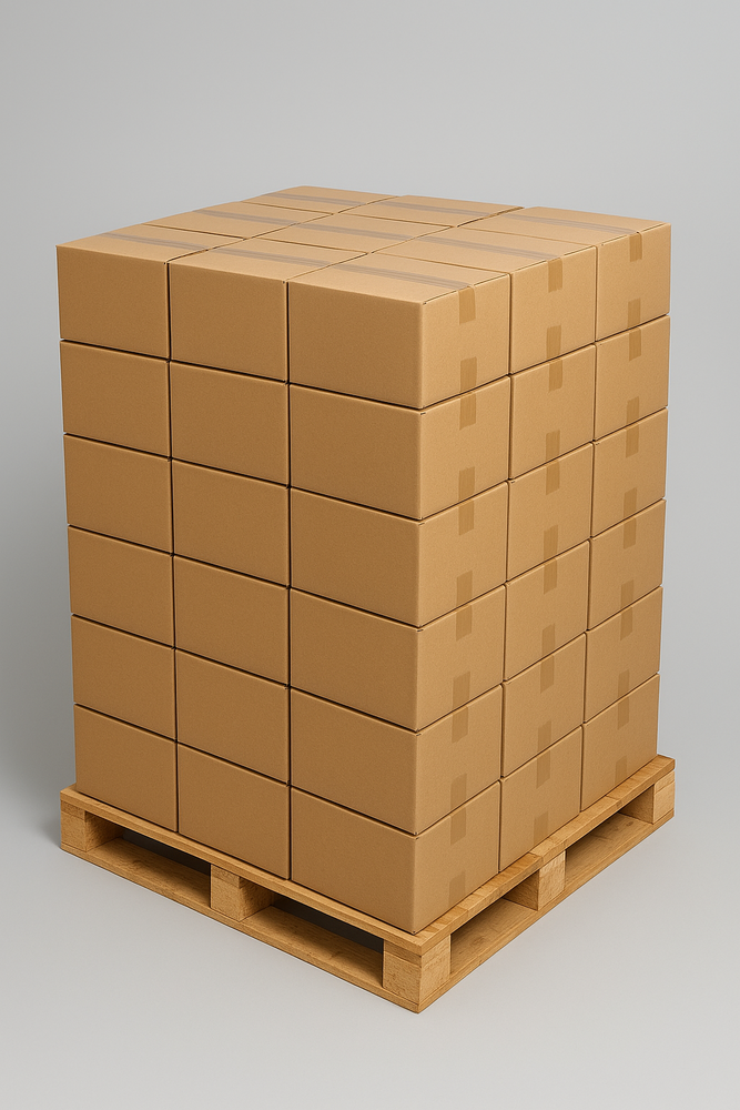 LDPE Afvalzak 70 x 110 blauw pallet &aacute; 64 dozen