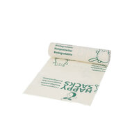 Happy Sacks biozakken 120 liter doos 15 rol &aacute; 10 stuks