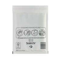 Luchtkussen envelop Mail Lite&reg; Standard A/000 110x160mm wit doos &aacute; 200 stuks