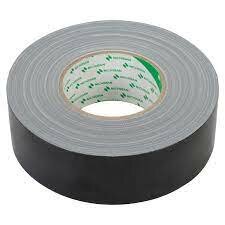 Nichiban Gaffa Duct Tape - GaffaTape NichibanTape - Zwart 50mm x 50m