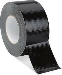 Nichiban Gaffa Duct Tape - GaffaTape NichibanTape - Zwart 50mm x 50m