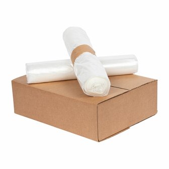 Containerzakken 240 liter 48 dozen &aacute; 100 stuks  transparant