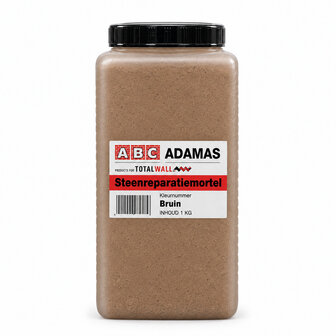 ABC adamas Steenreparatiemortel 1kg 1196 bruin