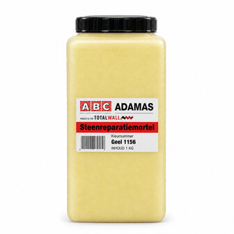 ABC adamas Steenreparatiemortel 1kg 1156 geel
