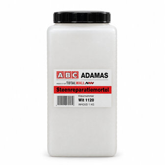 ABC adamas Steenreparatiemortel 1kg 1120 wit