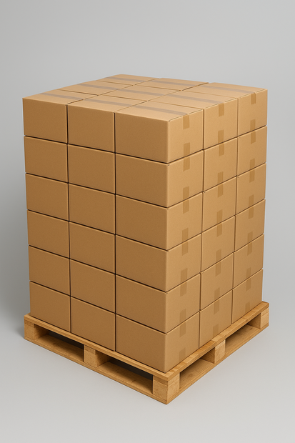 LDPE Afvalzak 70 x 110 blauw pallet &aacute; 64 dozen