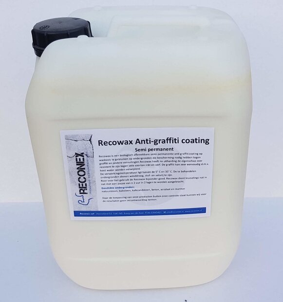 Recowax Anti graffiti coating can &aacute; 10 liter