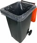 Containerzakken 240 liter transparant doos 10 rollen &aacute; 10 stuks