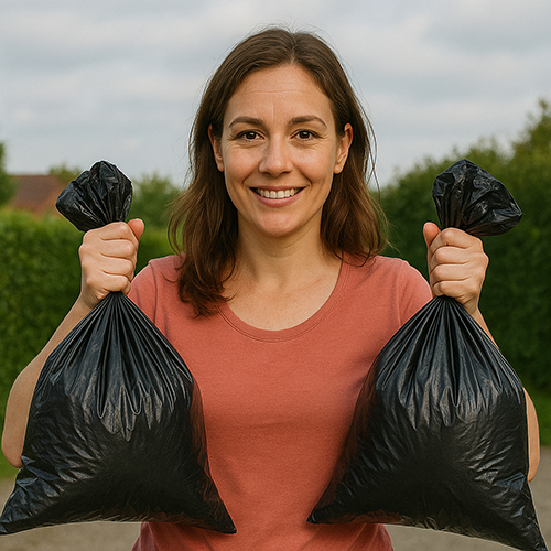 Zakken, folie en zeilen